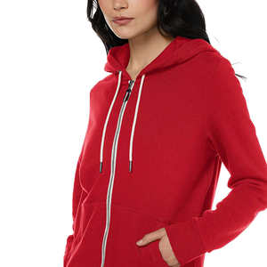Sudadera con capucha lisa de alta calidad para mujer, adecuada para ropa de calle informal, superventas - Product Image 3
