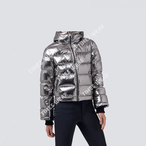 Chaqueta informal de invierno unisex, abrigo térmico de esquí y caza personalizado con lana, ropa cálida Polar acampanada, chaqueta Bomber con cierre de cremallera - Product Image 6