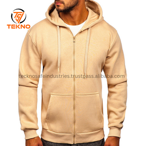 Sudaderas con capucha asequibles para hombre para pedidos a granel Cómodas sudaderas con capucha de ajuste clásico de mezcla de poliéster de algodón transpirables para hombres Servicio OEM - Product Image 6