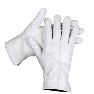 Hot Sale Professional Leather <b>Gloves</b> PU <b>Touch</b> <b>Screen</b> Breathable Leather <b>Gloves</b> For Online Sale - Product Image 3