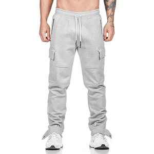 GAF <b>Men</b> Gym Sweatpants Workout Fleece Jogger Pants <b>Lightweight</b> Casual 100% Cotton Sport <b>Trousers</b> - Product Image 1