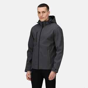 Men's <b>Lightweight</b> Softshell <b>Jacket</b> with Waterproof Hood Custom Outdoor Gear for <b>Running</b> Climbing Polyester Fabric Wholesale - Product Image 6