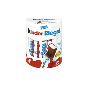 Paquete al por mayor de 4 barras de Kinder Riegel de 50g, 20 tabletas por caja maestra, peso neto 1kg, para venta al contado y transporte, para clubes mayoristas y cadenas minoristas. - Product Image 3