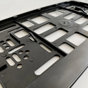 Porte-numéro USA en plastique Bestseller de haute qualité Cadre de plaque d'immatriculation noir - Product Image 2