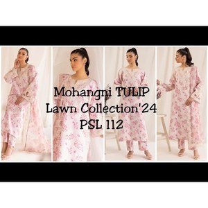 Salwar Kameez en coton tendance de Mohagni pour les occasions de fête - Collection TULIP Lawn 25 PLS-112-TC-945 - Product Image 2