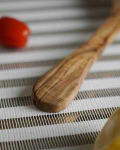 Nueva Cuchara de Servir Moderna Ecológica de Madera de Acacia, Cuchara de Madera Natural Personalizada para Fiestas - Product Image 4