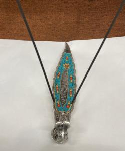 Quemador de incienso de larga duración, accesorio hecho a mano, chapado en plata, 9 pulgadas, último diseño - Product Image 2