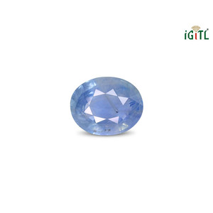 Saphir bleu 10,07 carats, pierre précieuse naturelle facettée, calibrée 10 mm, bleu royal, pierre brute avec hauteur de 8 mm, traitée thermiquement - Product Image 1