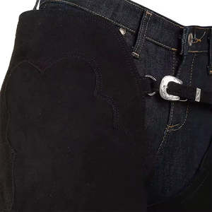 Chaps completos de cuero de vaca genuino para hombres y mujeres, herrador de equitación elástico, instrumentos veterinarios - Product Image 5