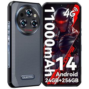 Oukitel WP35 S 5G รุ่นใหม่ล่าสุด 60Hz 6GB+256GB Android 14 สมาร์ทโฟน สแกนลายนิ้วมือด้านข้าง BT5.0 แบตเตอรี่ 11000mAh กันน้ำระดับ IP68 โทรศัพท์มือถือที่ทนทาน - Product Image 1