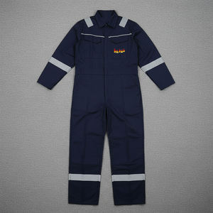 Overol de Seguridad Reflectante de Alta Visibilidad para Hombre, ANSI Clase 2, Color Sólido, con LED Intermitente, Impermeable, OEM, Alta Cantidad - Product Image 3