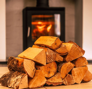 Leña seca en horno de 25cm y 33cm/haya, roble, Fresno, abedul, leña de madera dura, en horno Premium leña seca/madera de roble y madera de pino - Product Image 1