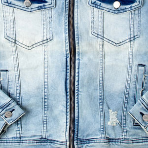 Bon marché, vestes en jean pour hommes, veste respirante unie vintage pour l'hiver, pour l'extérieur - Product Image 4