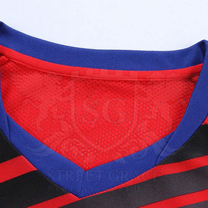 Ensemble d'uniformes de football unisexe personnalisé haut de gamme technique de sublimation nom du logo d'entraînement du fabricant de l'usine - Product Image 2