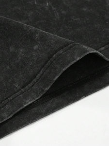 Meilleur prix arrivée pour hommes vintage lavage à l'acide/lavage à la pierre t-shirts impression personnalisée 100% coton vêtements d'été pour adultes - Product Image 4