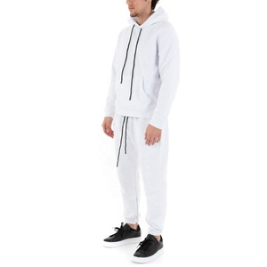 Nouveau survêtement personnalisé ensemble de jogging haute qualité Logo hommes pantalons de survêtement et sweat à capuche ensemble 100% coton survêtement pour hommes - Product Image 3