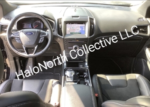Ford Edge 2019 avec boîte de vitesses automatique, conduite à gauche, intérieur foncé, sièges en cuir, caméra arrière - Product Image 3