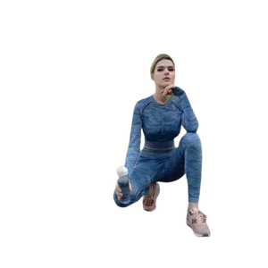 Outfit Best Design Set <b>Seamless</b> <b>Leggings</b> Fitness sports Sets Women Quickly Dry Breathable <b>Legging</b> set Yoga Wear - - Product Image 5