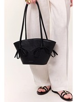 Tas Tote Wanita Label Pribadi Minimalis Tas Selempang Tas Jinjing Logo Kustom Produsen OEM ODM