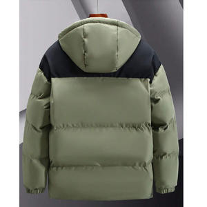 Chaquetas Acolchadas Personalizadas de Alta Calidad al por Mayor, Chaquetas Acolchadas con Capucha para Hombre, Transpirables, Estilo Urbano, OEM 2026 - Product Image 3
