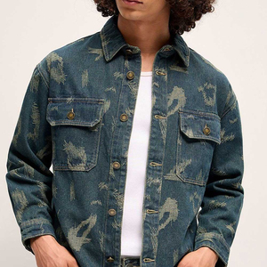 Vestes élégantes pour hommes Veste en jean robuste pour hommes Veste moderne pour homme avec une coupe classique et un tissu confortable - Product Image 5