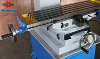 Machine de perçage et de fraisage verticale ZX50/SP2250, petite tourelle chinoise, fraiseuse manuelle en métal SUMORE