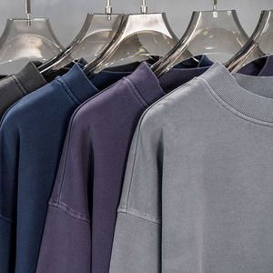 Sudadera con capucha de punto con cuello redondo y estampado 3D de alta calidad de fabricante para hombre, jersey con logotipo personalizado para hombre, prendas de punto de algodón de manga larga - Product Image 5