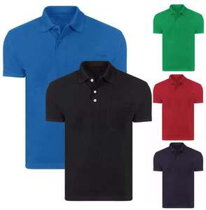 Venta caliente de algodón 100% para hombres para Polos Camiseta de golf con logotipo personalizado con diseño sólido Camisa de Jersey en blanco para hombres - Product Image 1