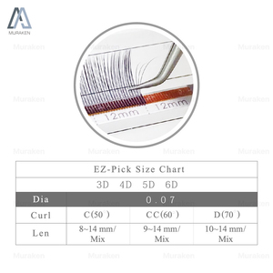 Extensiones de pestañas prefabricadas - Product Image 5