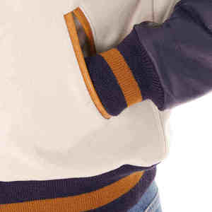 Veste universitaire personnalisée grande taille pour hommes la plus exigeante veste Letterman avec logo brodé pour l'hiver et l'extérieur - Product Image 2