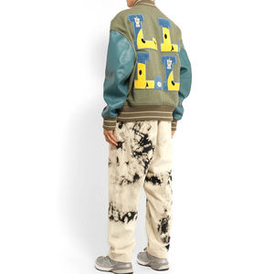 Chaqueta Varsity para Hombre en Oferta, la Mejor Calidad, Diseño Personalizado, Tela de Lana, Mangas de Cuero, Cierre con Botones de Cuerno, Estilo Urbano - Product Image 2