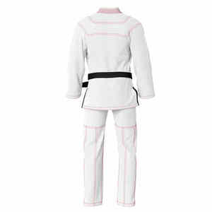 Meilleure vente uniforme de karaté en coton pour hommes sur mesure couleur personnalisée vêtements de sport d'entraînement BJJ MMA vêtements d'arts martiaux OEM personnalisés - Product Image 3