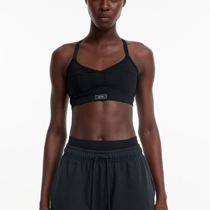 Sujetador deportivo para mujer hecho a medida, ligero y sin costuras, espalda cruzada, Top corto de gimnasio, sujetador acolchado de entrenamiento a la venta - Product Image 1