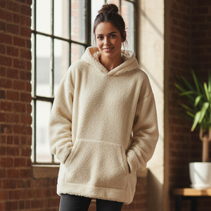 Sudadera con capucha de lavado ácido para mujer, ropa de calle, sudaderas con capucha lavadas Vintage para mujer, Top con capucha de lavado ácido de Invierno para mujer - Product Image 3