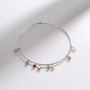 Elegante Brazalete de Oro Sólido de 14K con Doble Hilo, Ajustable, con Certificado GIA, Joyería Contemporánea de Lujo - Product Image 4