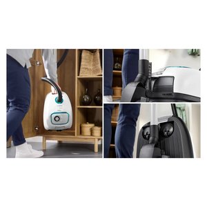 Aspiradora 600W 4 Lt SERIE 4 BGD41HYG1H ProHygienic Blanca y Negra - Product Image 3