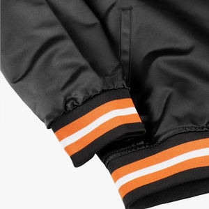 Prix d'usine avec propre fait à la main entièrement personnalisé fait adulte Street Wear couleur noire porter des vestes de tache - Product Image 6