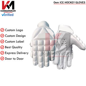 Fabrication Kariman, vente en gros de commandes en gros acceptées, gants de hockey sur glace OEM, paume antidérapante, coupe confortable - Product Image 2
