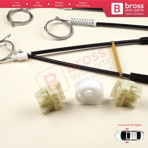 Kit de réparation de lève-vitre électrique BWR557, porte gauche ou droite pour Ibiza MK3 6L1 2002-2008 3 portes HB Coupé 6L3837461 6L3837462 - Product Image 6