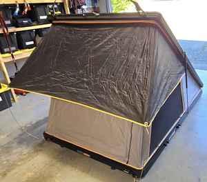 Tente de toit rigide en aluminium pour 4 personnes, tente de toit rigide pour voiture, tente de toit pour camping tout-terrain 4x4 - Product Image 3