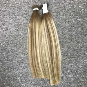 High Quality Vietnamese Remy <b>Hair</b> <b>Extensions</b> Best Trending <b>Kinky</b> Straight I-Tip Style Unprocessed Machine Double Weft Human <b>Hair</b> - Product Image 1