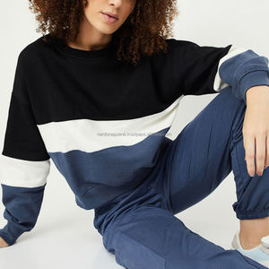 Nardon Apparel - Sudaderas de Mujer al por Mayor, Color Sólido, Personalizadas, Cuello Redondo, 350g - Product Image 3