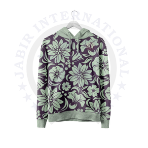 Sudaderas con capucha de algodón 100% de peso pesado para hombre, suéter con hombros caídos, ropa de calle, diamantes de imitación digitales para invierno, teñido liso - Product Image 1