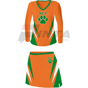Top Manufacturer Apparel Clothing Premium Quality Customized <b>Cheerleading</b> Uniform Spandex/Polyester Breathable Comfortable Adult - Product Image 4