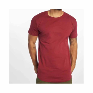 Venta al por mayor 100% algodón camiseta de alta calidad de la fábrica de suministro de los hombres lisos camisetas ODM tela de lona - Product Image 3