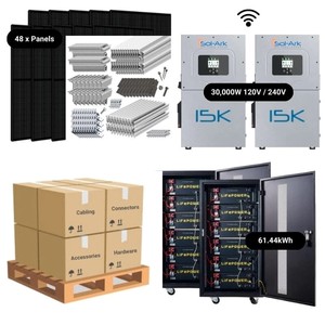Système solaire complet 19,68 kW 2 Sol Ark 15K's 28,6 kWh 61,44 kWh Batterie - Product Image 3