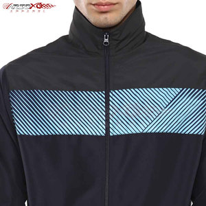 Two Piece Men <b>Tracksuit</b> With Soft <b>Polyester</b> Fabric And Sleek Design For Versatile Street Style Full Zip Men <b>Polyester</b> <b>Tracksuit</b> - Product Image 6