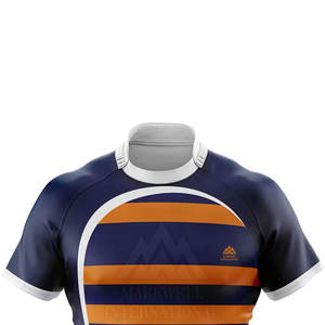 Nouveau design de maillot de rugby de haute qualité à séchage rapide de gros maillot de rugby respirant maillot de rugby - Product Image 6