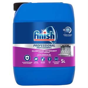 Detergente líquido profesional Finish al por mayor disponible en 5L a bajo costo con envío incluido - Product Image 1