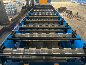 Mesin Pembentuk Panel Atap Lembaran Logam Otomatis untuk Produksi Atap Baja Galvanis PPGI - Product Image 5